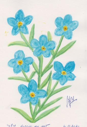 1484-FORGET-ME-NOT